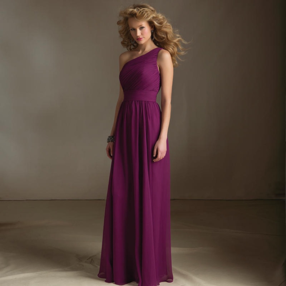 ANGELINA FACCENDA BRIDESMAIDS dress BY MORI LEE